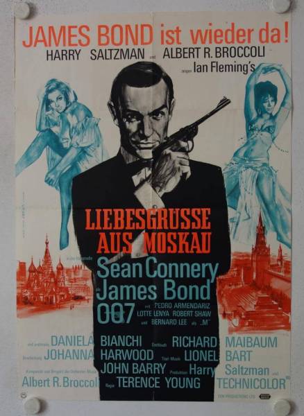 From Russia with Love original release german movie poster